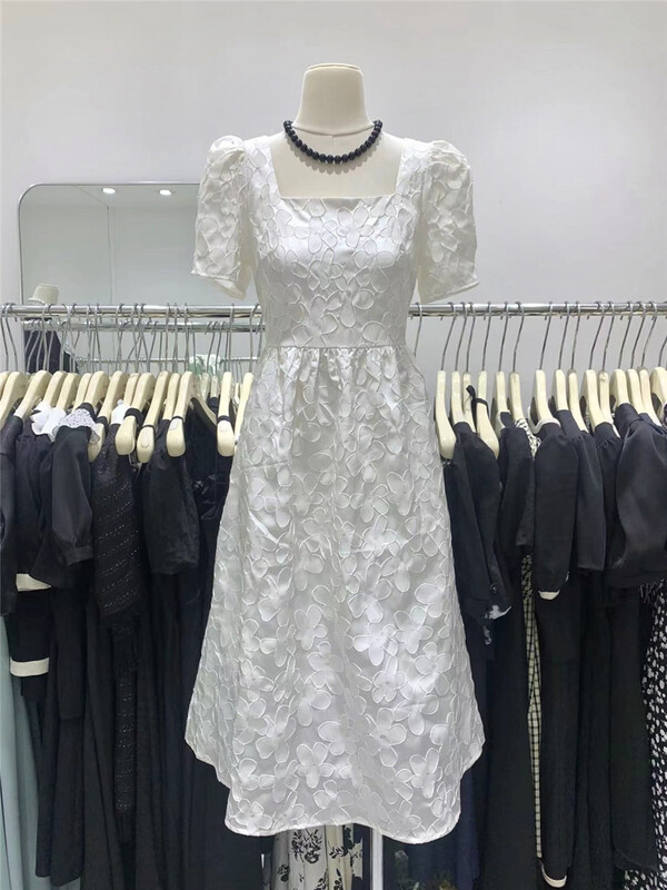 [u.me] elegant Retro High Waist Dress 58002\hjy