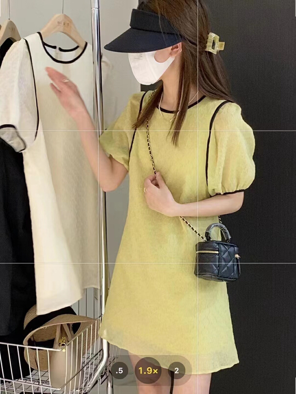 [Zoe Zoe] Korean texture fabric loose dress c736\zjy