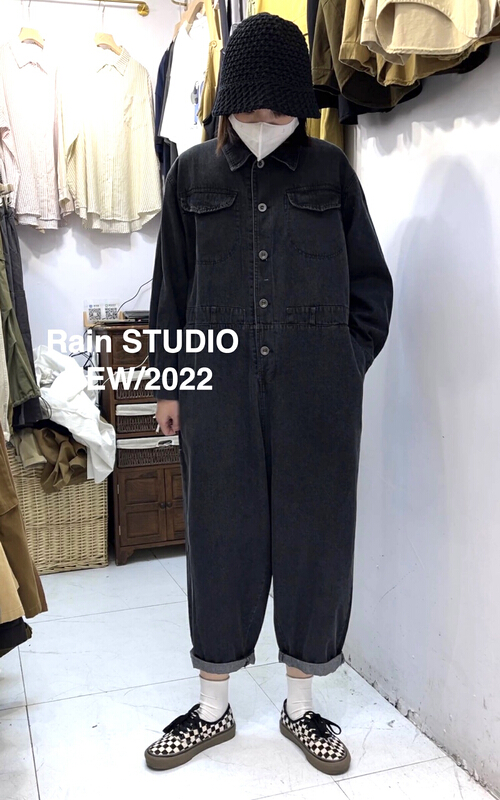 New year in early spring! [rain] simple and versatile loose Jumpsuit 82022\xyy