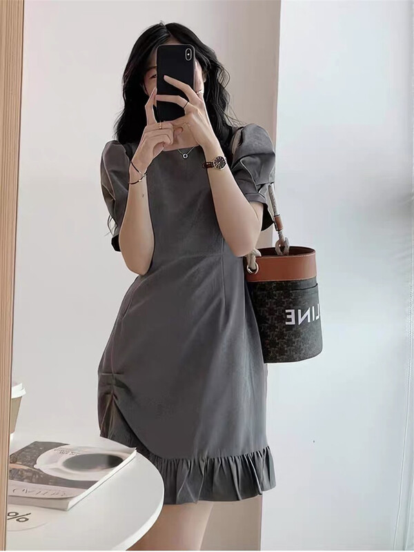 [Martina] suit temperament ZIP DRESS 1892\xyy