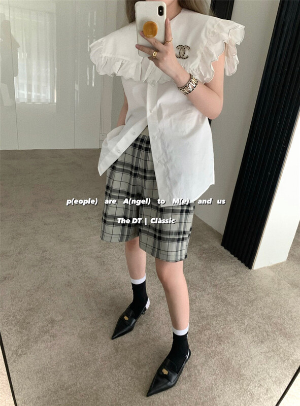 [DT class] design style versatile shirt 4816\xyj