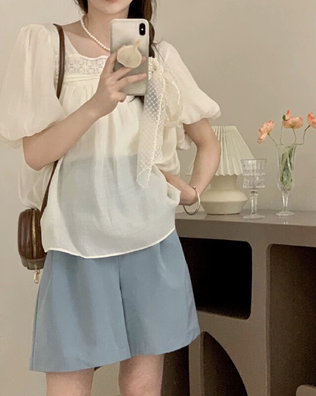 [o.lucky] simple and versatile shirt 1862\hbx