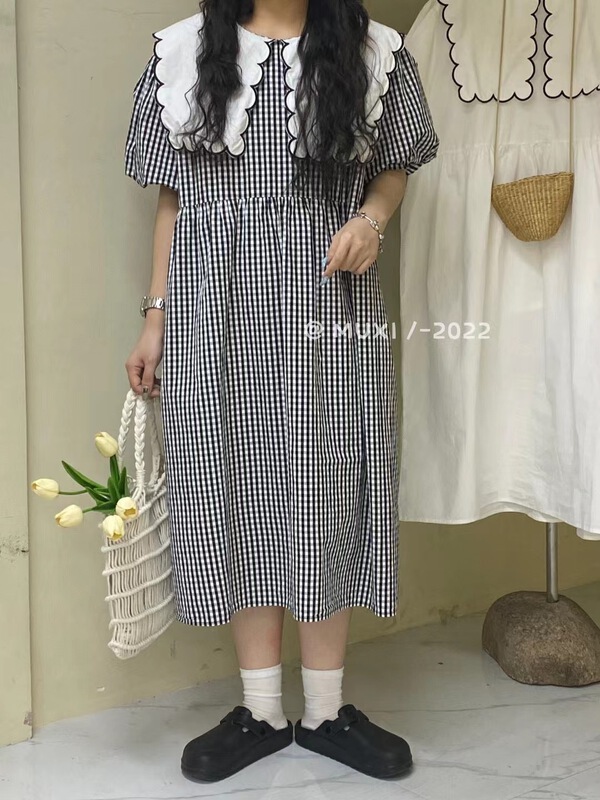 [bathing] stitched lady dress 1229\l