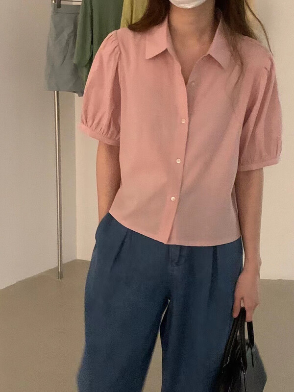 [star plus] artistic simple comfortable shirt 8690\lsw