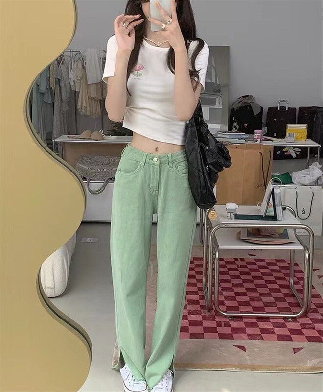 [MS studio] wide leg loose fit jeans 3949\pcz