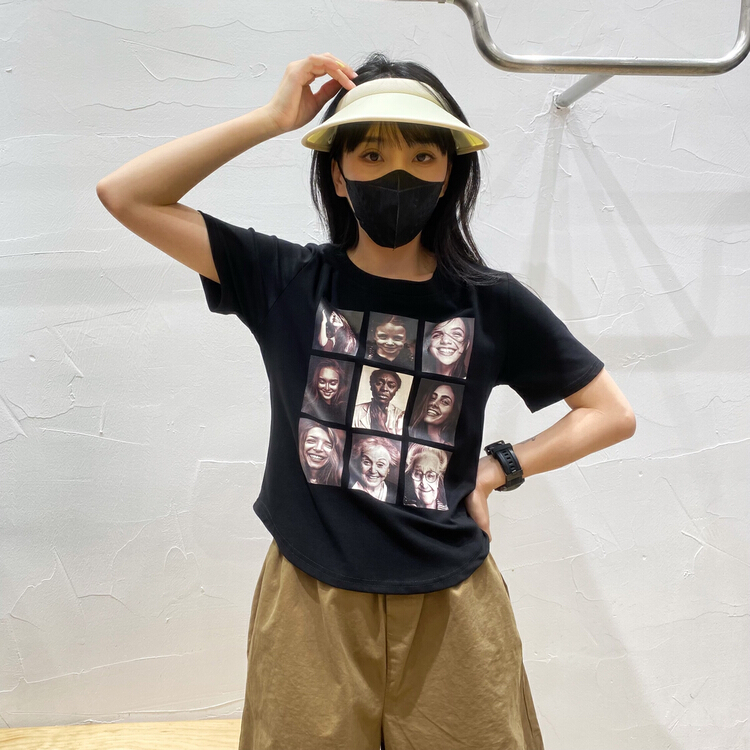 [ycnana] Korean casual printed short sleeve T-shirt 98161\lsw