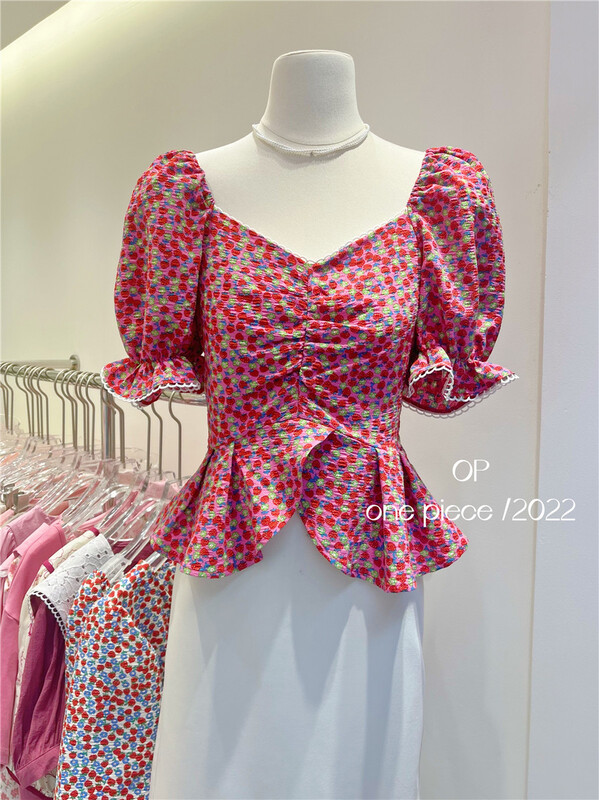 [OP one piece] Korean version lady shirt 3206\hjy
