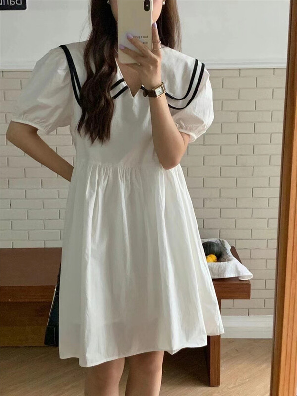 [CCJ] baby collar cute sweet dress 8205\hjy