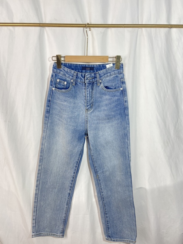 [Yi show shop] Korean simple and comfortable jeans 1391\cl