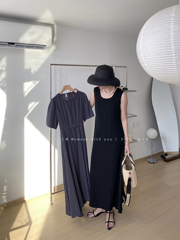 [event with you] design temperament high waist sleeveless dress t0571-j\lsw