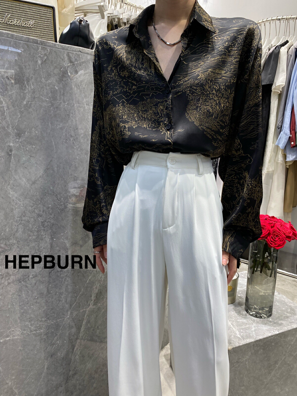[Hepburn] Tencel fashion shirt 3386\l