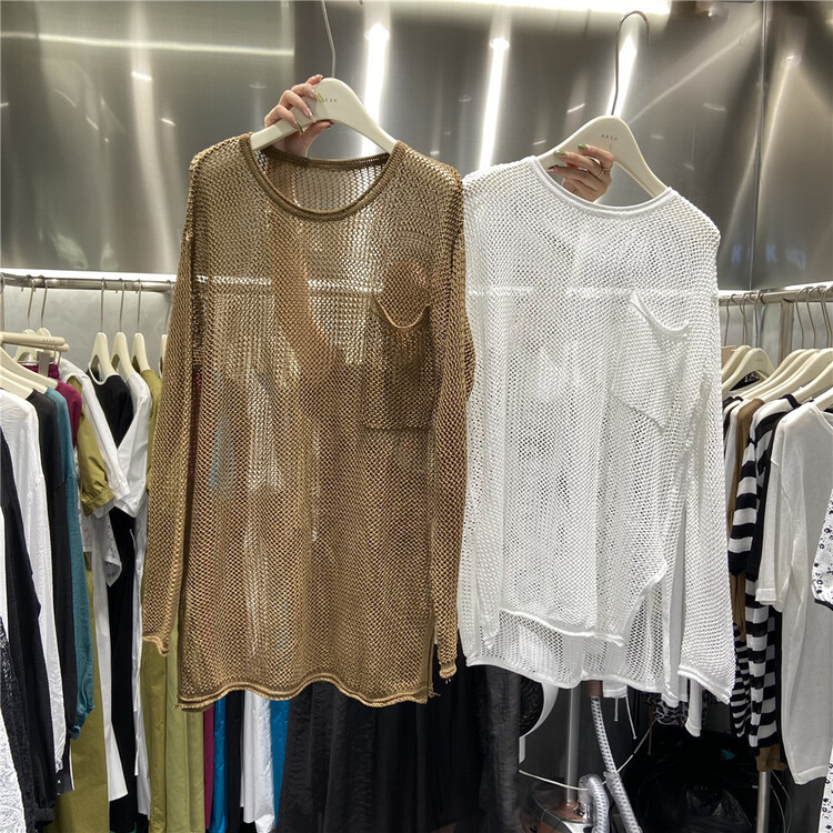 [akxk] basic versatile fashion Pullover sunscreen shirt 2250\l