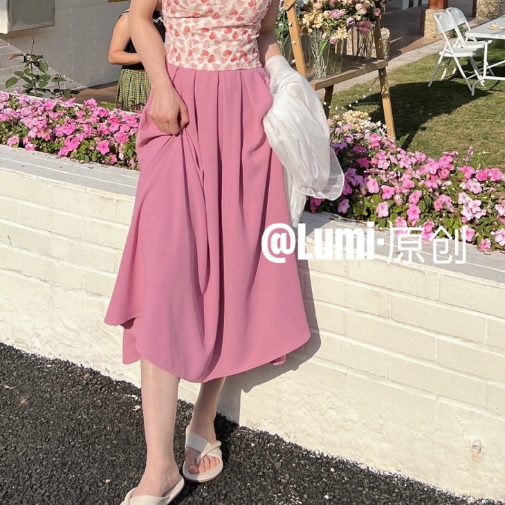 In early summer! [Lumi] Korean Ladies' pleated skirt 83016\ll
