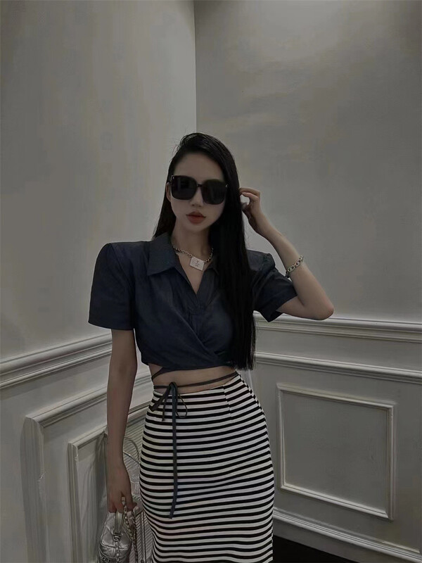 [Zola] fashion simple short high street shirt 3237\lsw