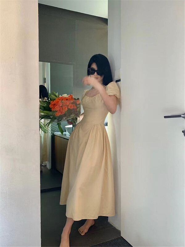 [clothing] French sling one shoulder dress 930\pcz