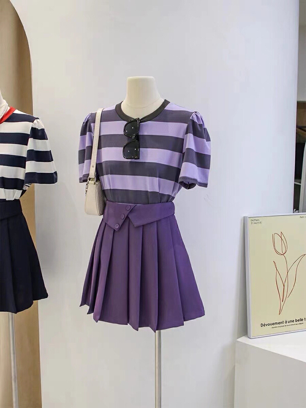 Original price 50.76! In early summer! [zishujia] Korean slim pleated skirt ys3-9906\hbx