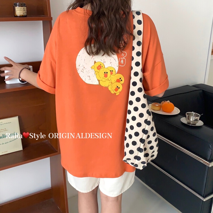 [rara] cartoon fashion Korean Short Sleeve T-shirt 79171\lsl
