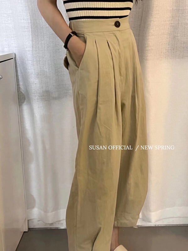 [Susan] Korean Japanese simple casual pants 18750\lsw