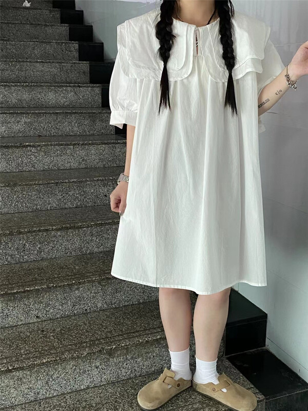 [bathing] baby neck loose net dress 1210\l