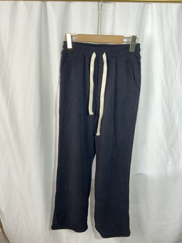 [Yi show shop] simple niche wide leg casual pants 1614\cl