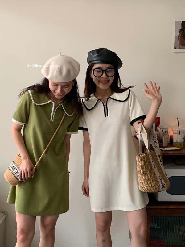 [B plus] daily casual fresh dress 22-391-2\x