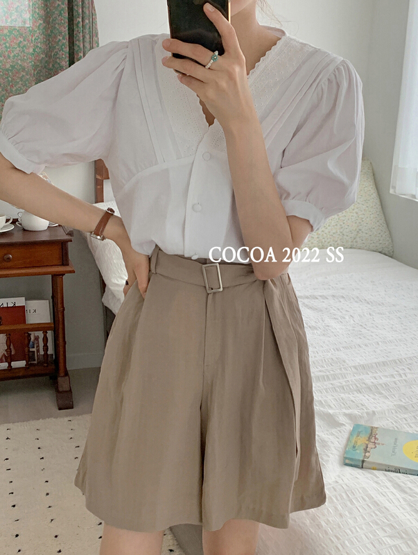 [cocoa] Korean loose and versatile casual shorts 3611\l