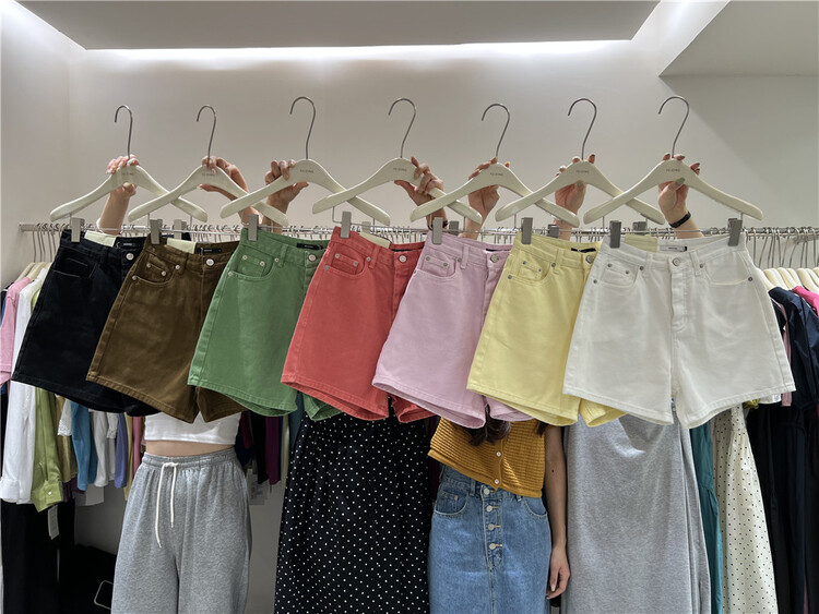 [feeding] Korean versatile casual denim shorts ys2-5853\cls
