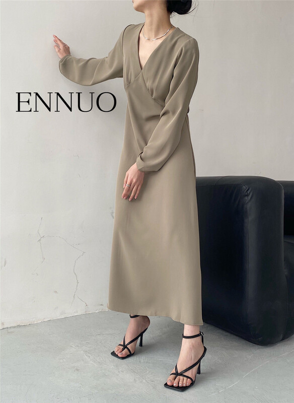 New year in early spring! [ennuo] slim lady dress 1253\l