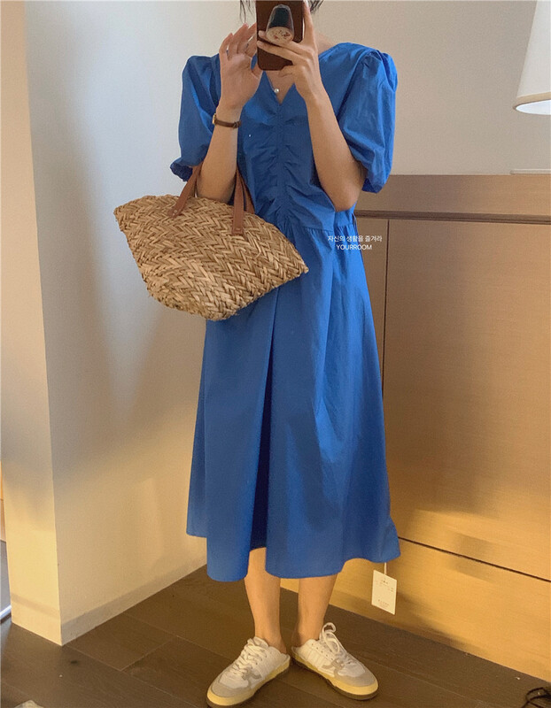 [your room] net drawstring loose comfortable dress 2016\zxx