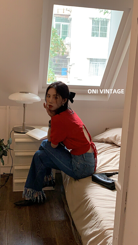 [onivinage oni] T-shirt ow224n5478