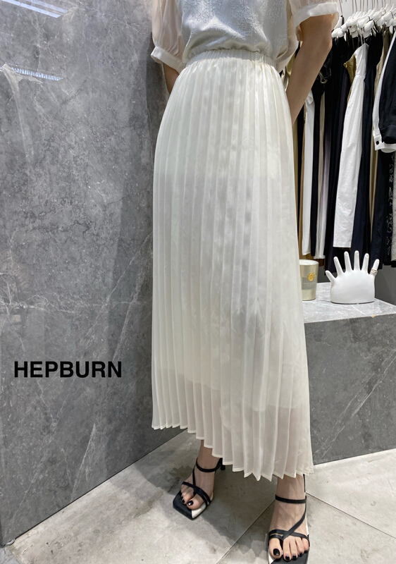 [Hepburn] high quality textured striped slim skirt 3762\l