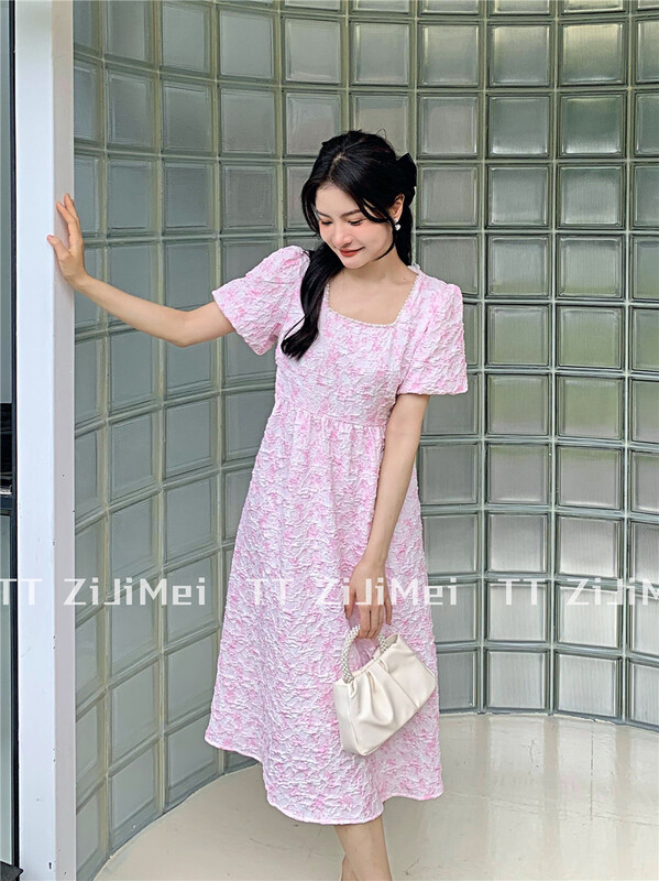 In early summer! [self beauty] little woman floral dress 6238\hjy