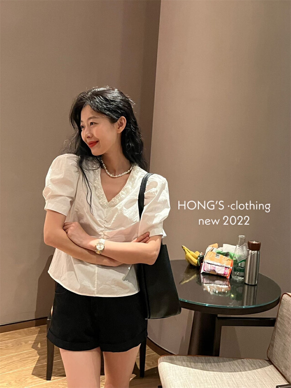 [Hong's] Korean classic versatile shirt 2837\ll
