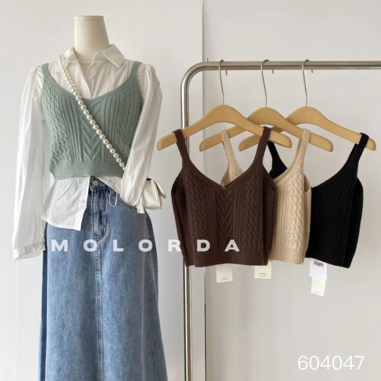Original price 31.58! [morada] basic versatile simple vest / sling 604047\xyy