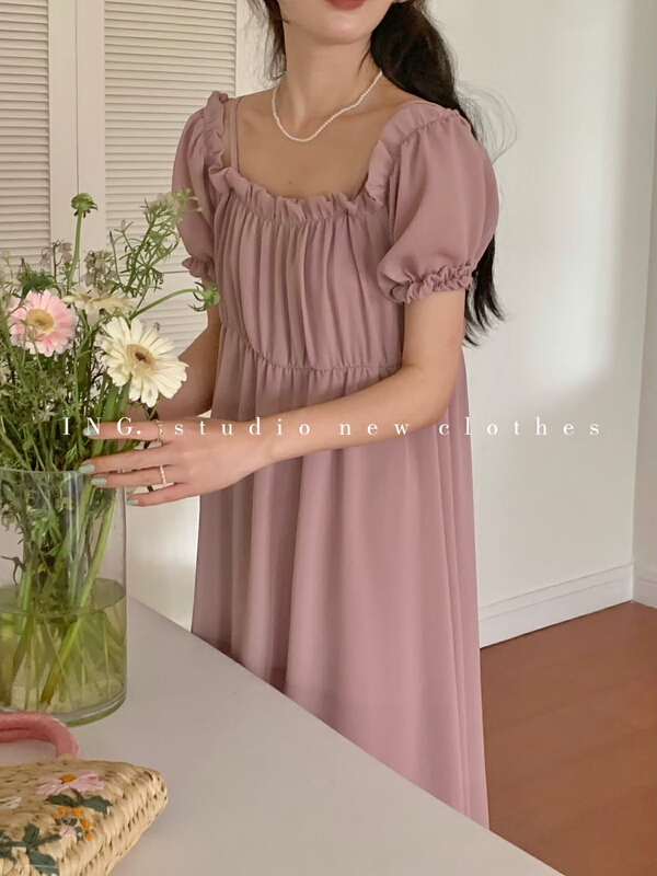 In early summer! [ing] sweet temperament suspender dress 6923\zsy