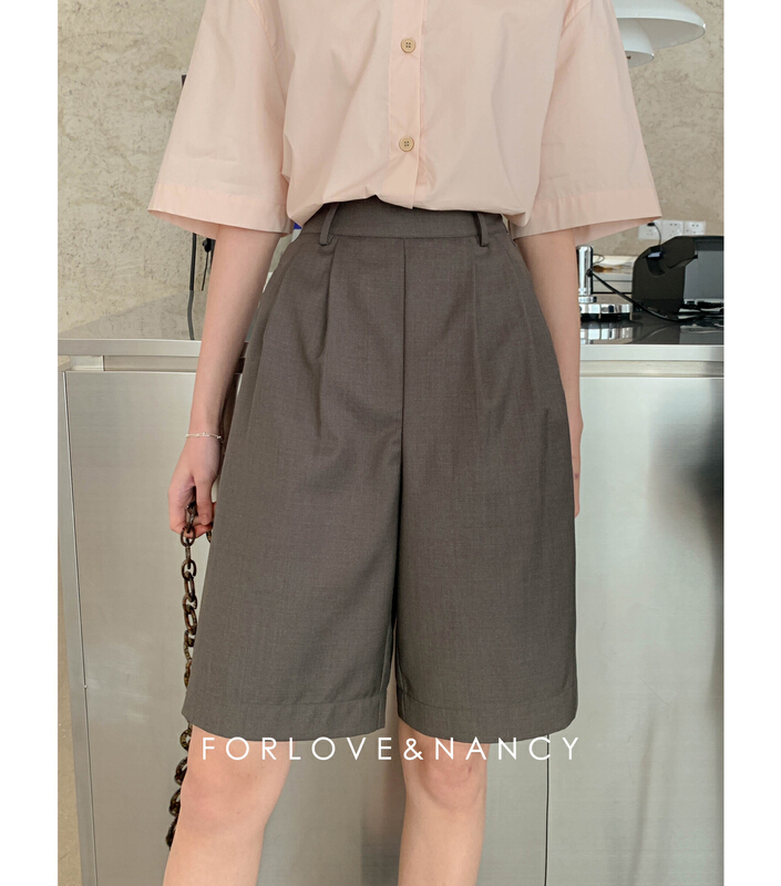 New year in early spring! [FN] Korean simple and versatile casual shorts la2sb5153n\cqw