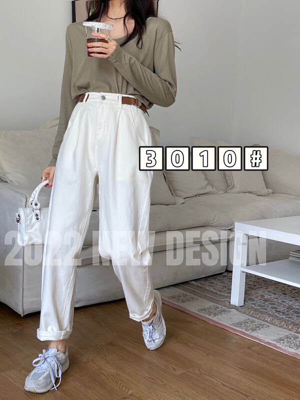 [fairy tale princess] slim high waist comfortable versatile jeans 3010-9\hjy