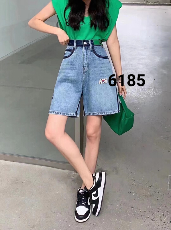 [AI x2 denim] Korean versatile fashion denim shorts 6185\hjy