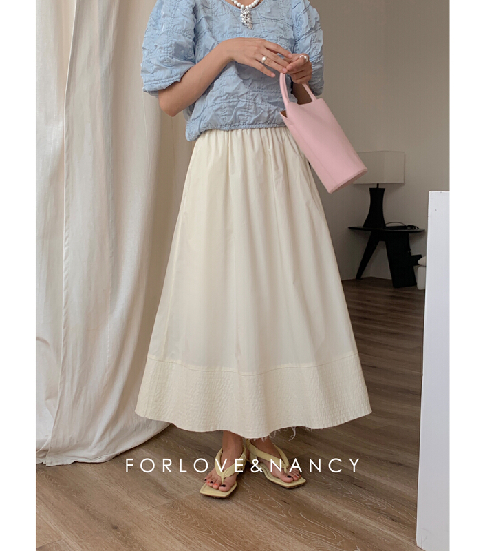 [FN] high waist simple slim skirt nb2bah135\cqw
