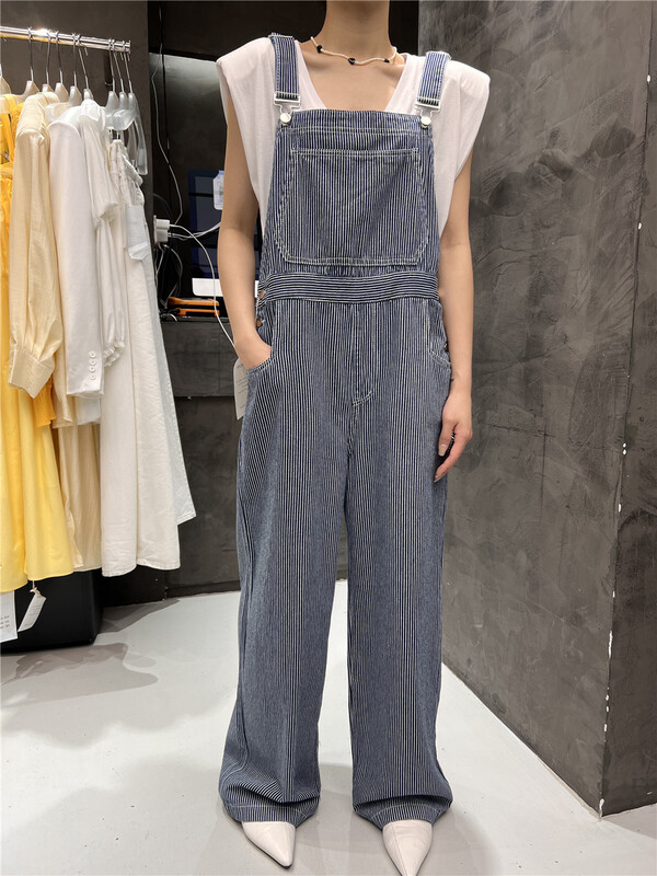 [cauliflower family] striped comfortable Korean suspenders 030\ll