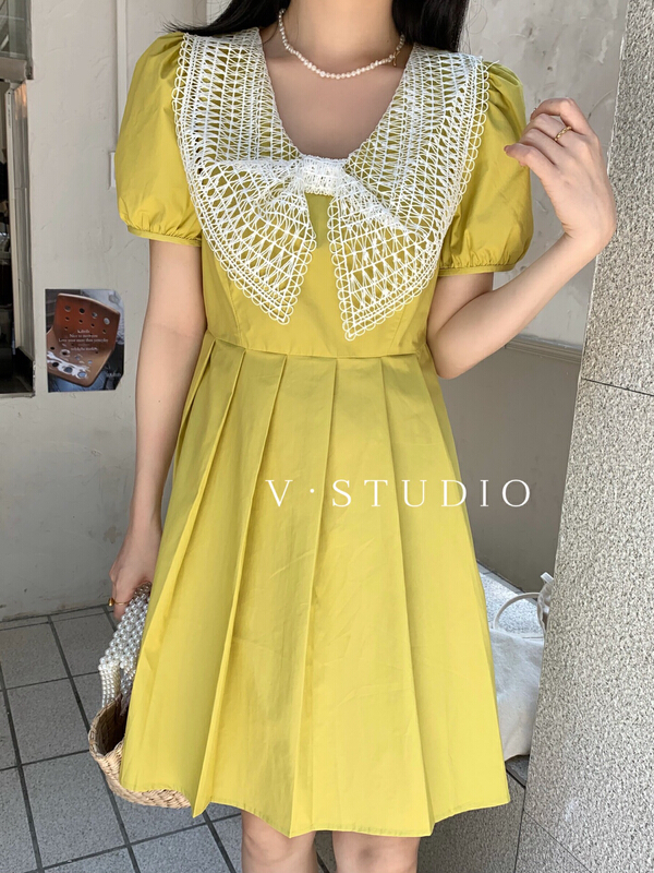 [v.] lady temperament gentle dress 5258\ll