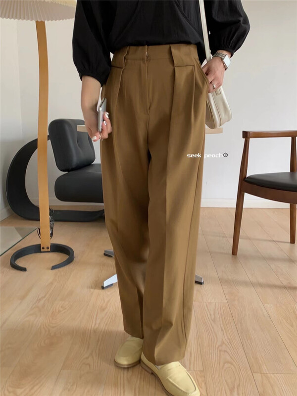 [seek peach] simple and versatile slacks s5039\ll