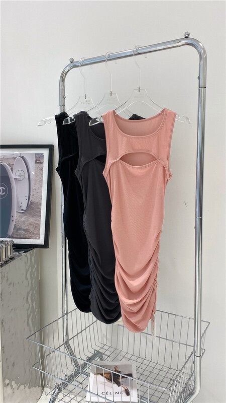 In early summer! [2/2chicw] careful machine sexy sleeveless slim dress 855\pcz