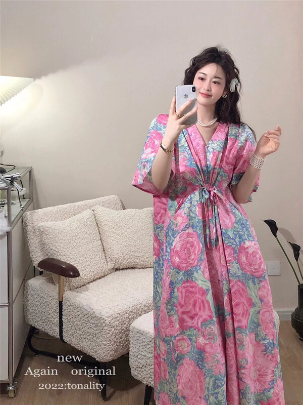 [again] Korean decor, temperament and thin dress 6193\pcz