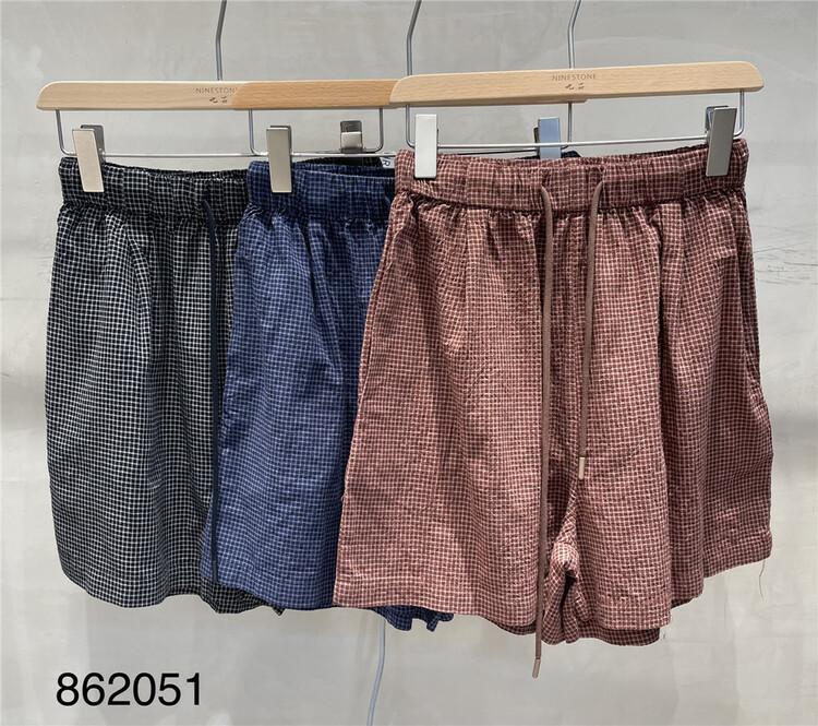 [fabric] lattice fashion Korean casual shorts 862051\l
