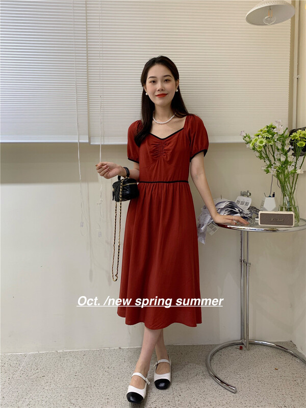 [OCT] Han Shu waist dress 1622\hjy