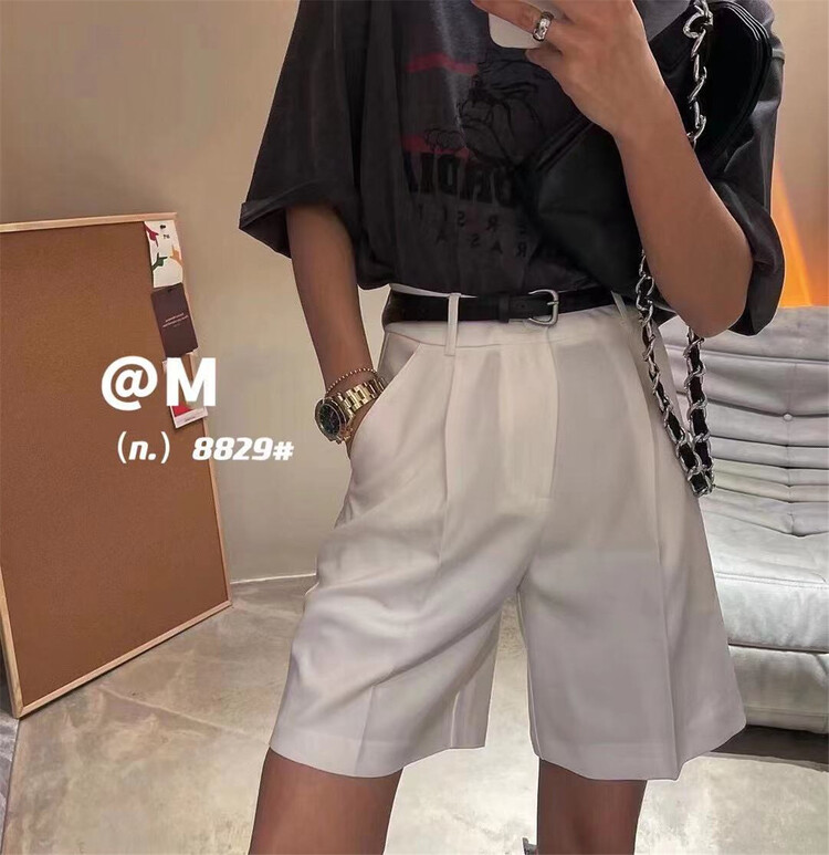 [big M family] versatile simple suit five point casual shorts (without belt) ys1-8829\wtt