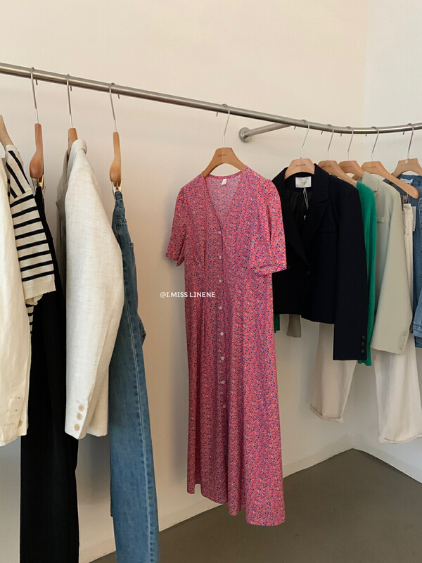 [Imiss] floral thin dress (dress only) cx6300\lsw