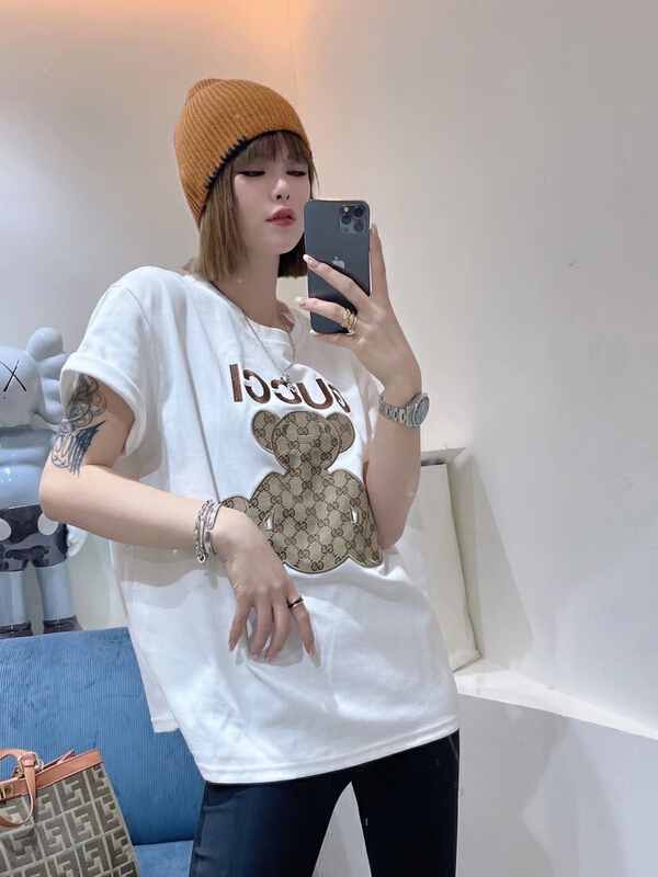 [wlady/npj supporting actress] letter embroidery fashion short sleeve T-shirt (excluding necklace) a127\wtt