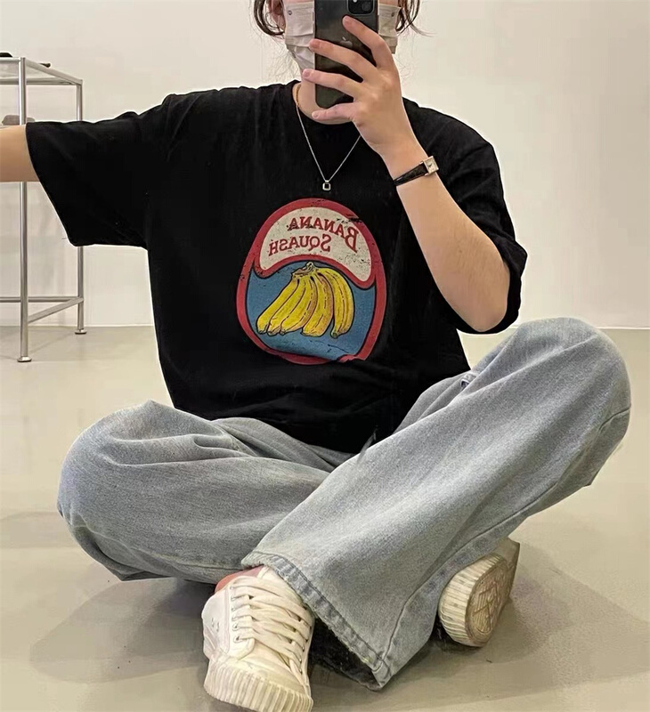 In early summer! [Zr] Korean Pullover printed short sleeve T-shirt 3603\xyy